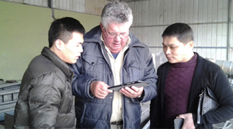 2015年1月7日澳大利亞客戶參觀我們公司